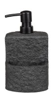 WENKO Seifenspender Festival 54667100 schwarz Beton 380,0 ml, 1 St.
