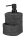 WENKO Seifenspender Festival 54667100 schwarz Beton 380,0 ml, 1 St.