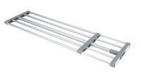 WENKO Teleskop-Garderobe 50609100 silber Metall 5 Haken...