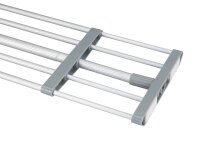 WENKO Teleskop-Garderobe 50609100 silber Metall 5 Haken 70,0-120,0 x 3,0 cm, 1 St.