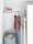 WENKO Teleskop-Garderobe 50609100 silber Metall 5 Haken 70,0-120,0 x 3,0 cm, 1 St.
