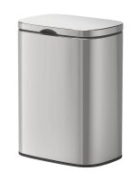 WENKO Sare Kosmetikeimer Wandmontage 5,0 l silber, glänzend, 1 St.