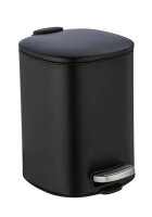 WENKO Alassio Kosmetikeimer 5,0 l schwarz, 1 St.