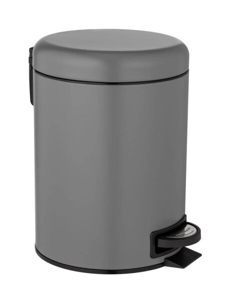 WENKO Leman Kosmetikeimer 5,0 l grau, 1 St.
