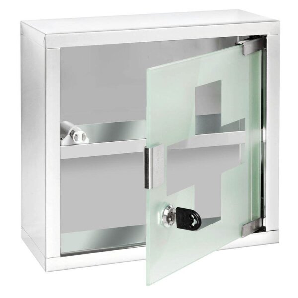 WENKO Medizinschrank ohne Norm silber  ( 22923100 )