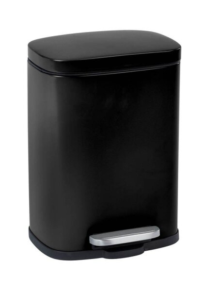 WENKO Leno Kosmetikeimer 5,0 l schwarz, 1 St.