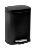 WENKO Leno Kosmetikeimer 5,0 l schwarz, 1 St.
