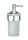 WENKO Seifenspender Maribor 25021100 silber Edelstahl, Glas 150,0 ml, 1 St.