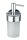 WENKO Seifenspender Maribor 25021100 silber Edelstahl, Glas 150,0 ml, 1 St.