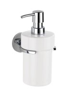 WENKO Seifenspender Isera 25032100 silber/weiß...