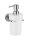 WENKO Seifenspender Isera 25032100 silber/weiß Edelstahl/Keramik 200,0 ml, 1 St.