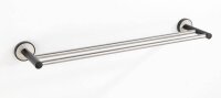 WENKO Handtuchhalter Duo Udine silber, 1 St.