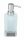 WENKO Seifenspender Genova 25416100 silber, matt Edelstahl, Glas 200,0 ml  ( 25416100 )