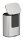 WENKO Sare Kosmetikeimer Wandmontage 5,0 l silber, matt, 1 St.