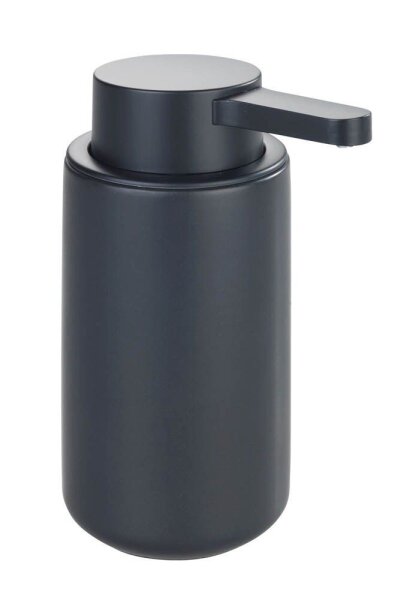 WENKO Seifenspender Woya 54657100 schwarz Keramik 250,0 ml, 1 St.
