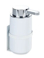 WENKO Seifenspender Woya 54655100 weiß Keramik 250,0 ml, 1 St.