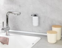WENKO Seifenspender Woya 54655100 weiß Keramik 250,0 ml, 1 St.
