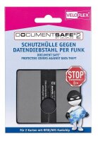 VELOFLEX Kreditkartenhülle Document Safe® schwarz 9,3 x 5,9 cm, 1 St.