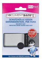 VELOFLEX Kreditkartenhülle Document Safe® schwarz 11,5 x 7,8 cm, 1 St.