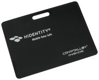 HIDENTITY® Dokumentenhülle Hidentity Admission schwarz 9,5 x 7,5 cm, 1 St.