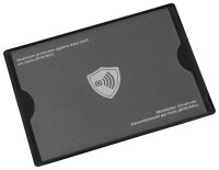 HIDENTITY® Kreditkartenhülle Hidentity Duo schwarz 8,5 x 6,0 cm, 1 St.