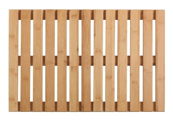 WENKO Badematte Bambus braun 40,0 x 60,0 cm