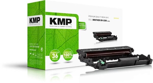 KMP B-D22  schwarz Trommel kompatibel zu brother DR-2200