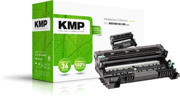 KMP B-D21  schwarz Trommel kompatibel zu brother DR-3300
