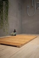 WENKO Badematte Bambus braun 50,0 x 50,0 cm