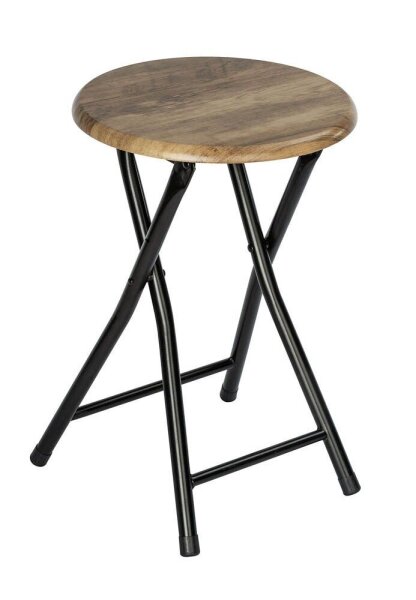 WENKO Klapphocker Forio braun, H: 46,0 cm