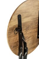 WENKO Klapphocker Forio braun, H: 46,0 cm