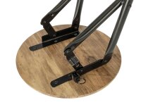 WENKO Klapphocker Forio braun, H: 46,0 cm