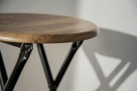 WENKO Klapphocker Forio braun, H: 46,0 cm