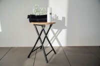WENKO Klapphocker Forio braun, H: 46,0 cm