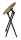 WENKO Klapphocker Forio braun, H: 46,0 cm