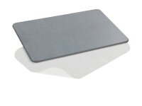 WENKO Badematte Simi grau 39,0 x 60,0 cm