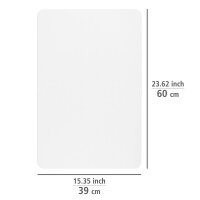 WENKO Badematte Simi weiß 39,0 x 60,0 cm