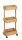 WENKO Etagenwagen Allegre braun 18,5 x 32,0 x 71,5 cm