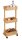 WENKO Etagenwagen Allegre braun 18,5 x 32,0 x 71,5 cm