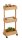 WENKO Etagenwagen Allegre braun 18,5 x 32,0 x 71,5 cm