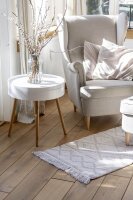 WENKO Badematte Urla hellgrau 60,0 x 90,0 cm  ( 25281100 )