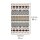 WENKO Badematte Bere beige, schwarz, blau, braun 50,0 x 80,0 cm