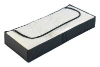 WENKO Deep Black Unterbettkommode schwarz 107,0 x 46,0 x...