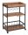 WENKO Etagenwagen Rustico braun 80,0 x 40,0 x 89,5 cm