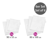 WENKO Vakuumbeutel-Set für Kleidung, 6 St.