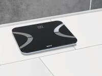 WENKO Körperanalysewaage schwarz für max. 180 kg