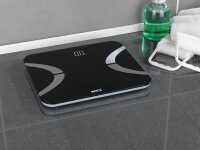 WENKO Körperanalysewaage schwarz für max. 180 kg