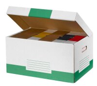 Cartonia Archivcontainer weiß/grün 54,8 x 36,4...