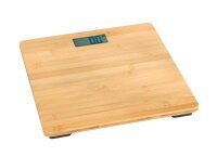 WENKO Personenwaage Bambusa braun für max. 180,0 kg