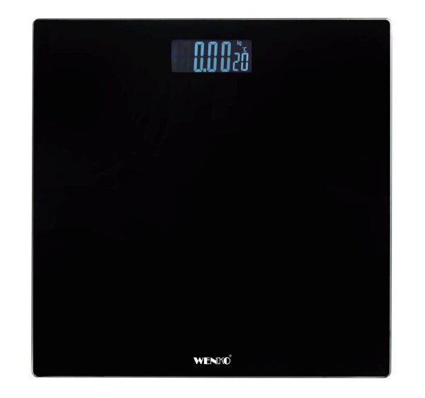 WENKO Personenwaage schwarz für max. 150,0 kg